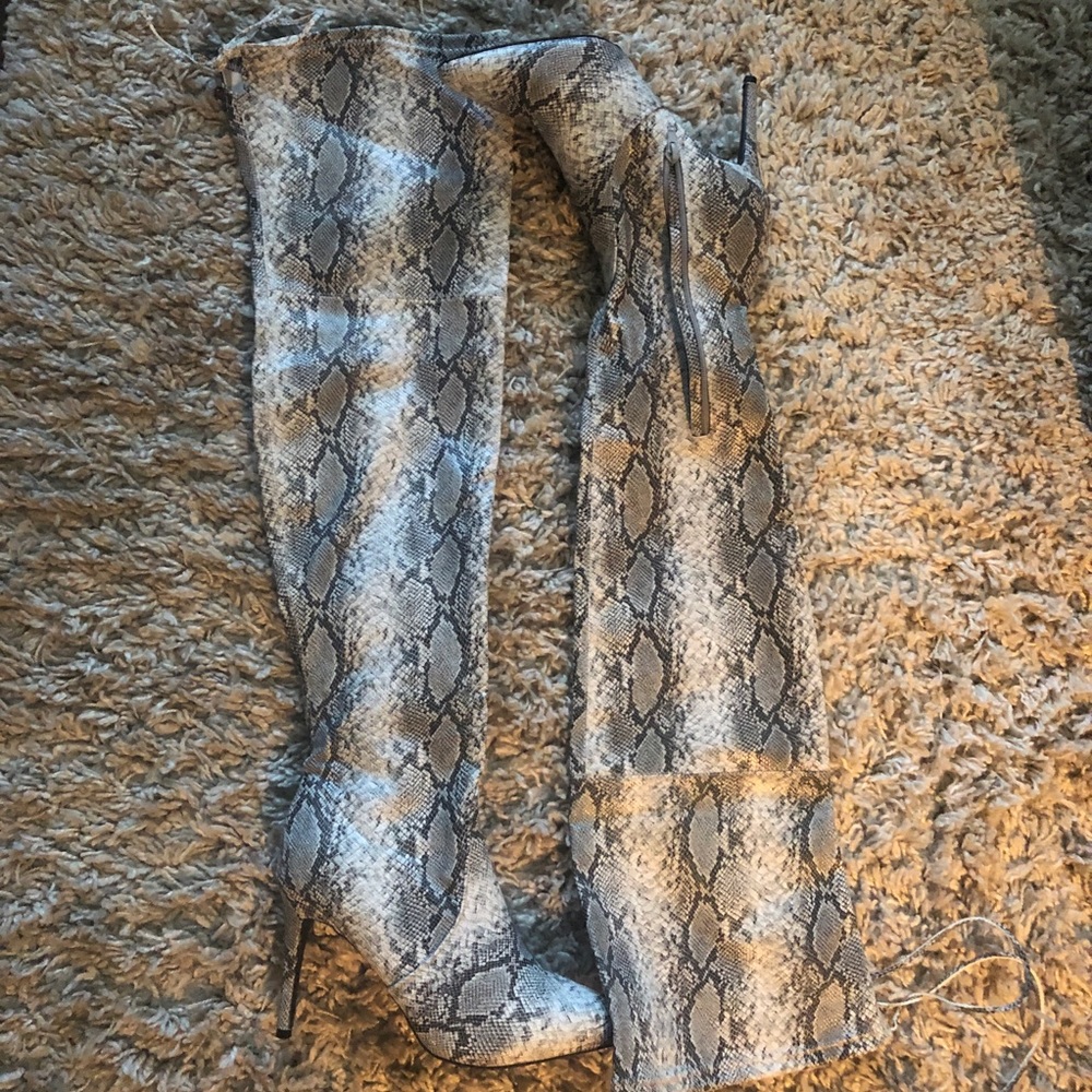 Snakeskin Boots